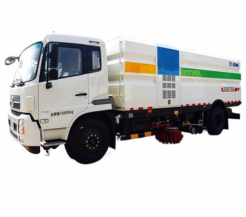 XCMG 8 ton 9000 L XZJ5160TXSD5 Sprinkler-Sweeping Road Sweeper Truck