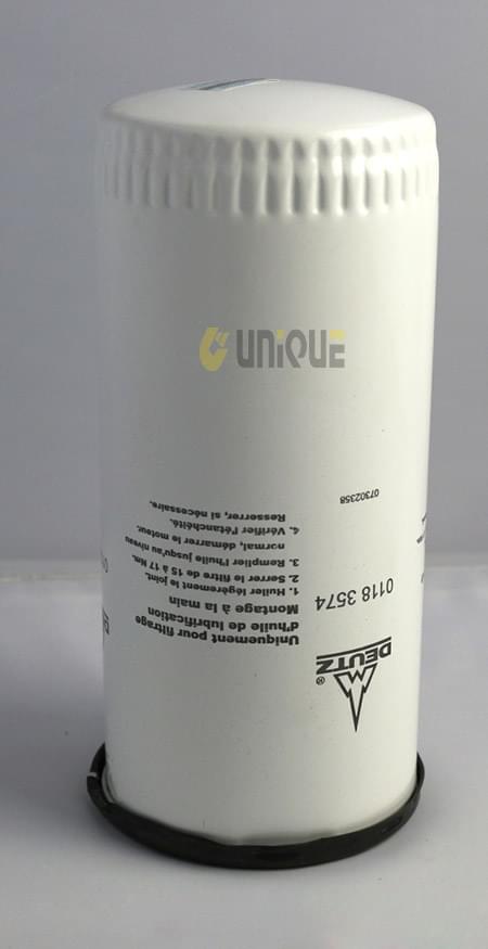 Road roller spare parts Oil filter 01182552(01174421)