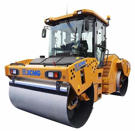 XCMG 13ton vibratory double drum road roller XD133S