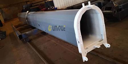 Crane telescopic cylinder
