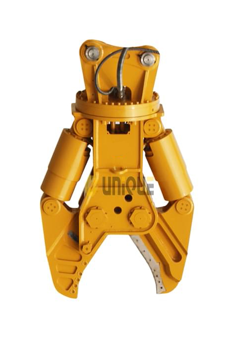 Excavator Work Tools Heavy Duty Double Cylinder Rotary Hydraulic Shear
